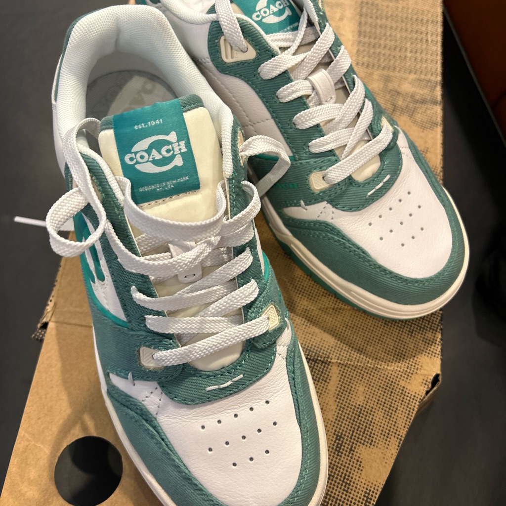 Nwt Coach Men's Soho Sneaker Ivy Green Cnb96 Us 7-11 New